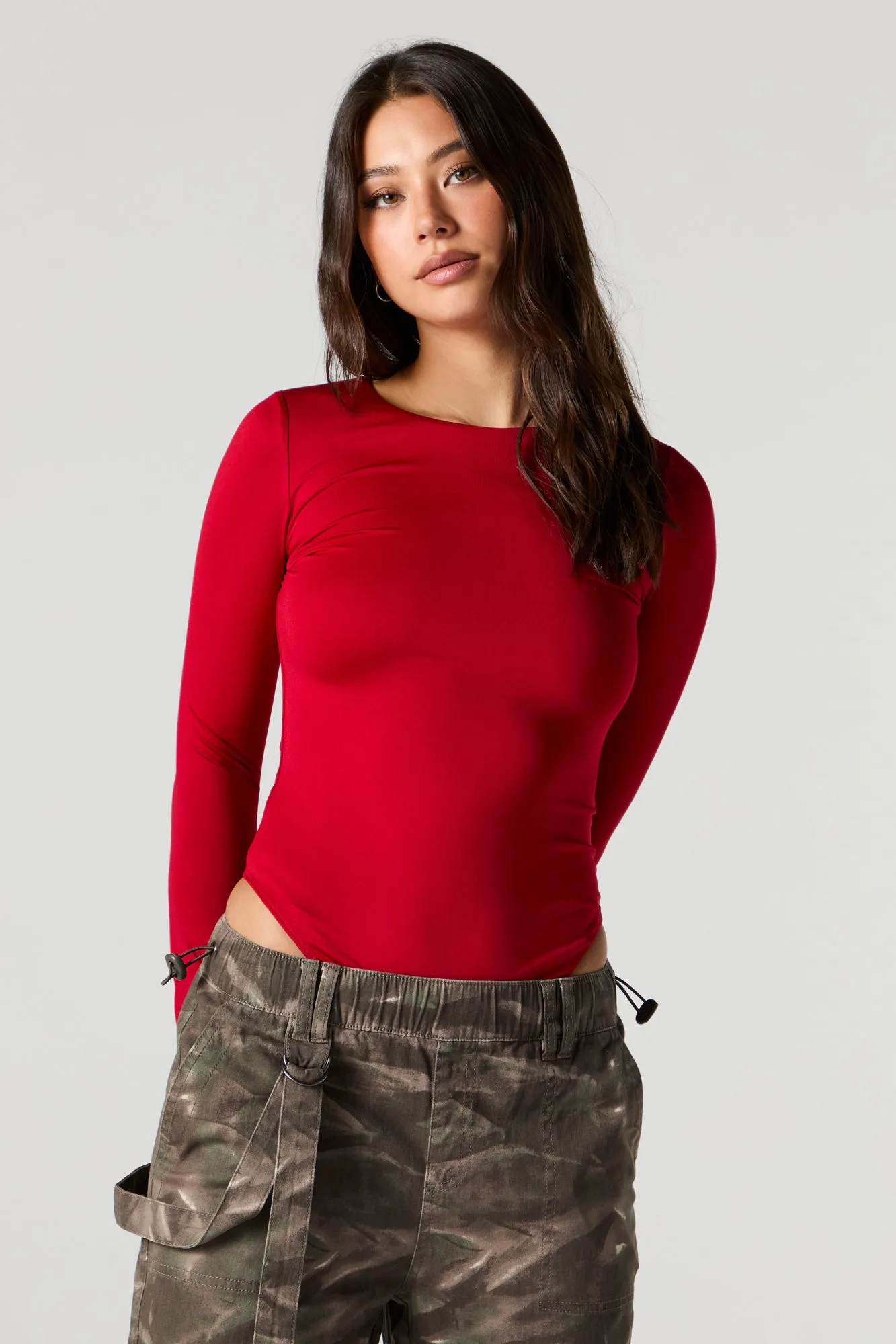 Maillot ras du cou profilé à manches longues sold by Urban Planet product image thumbnail 2