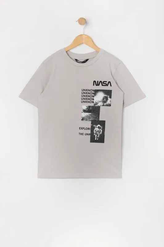 Boys NASA Explore the Unknown Graphic T-Shirt made by Urban Planet