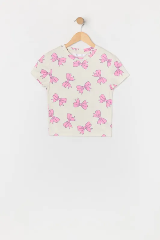 T-shirt à imprimé Boucle pour fille sold by Urban Planet