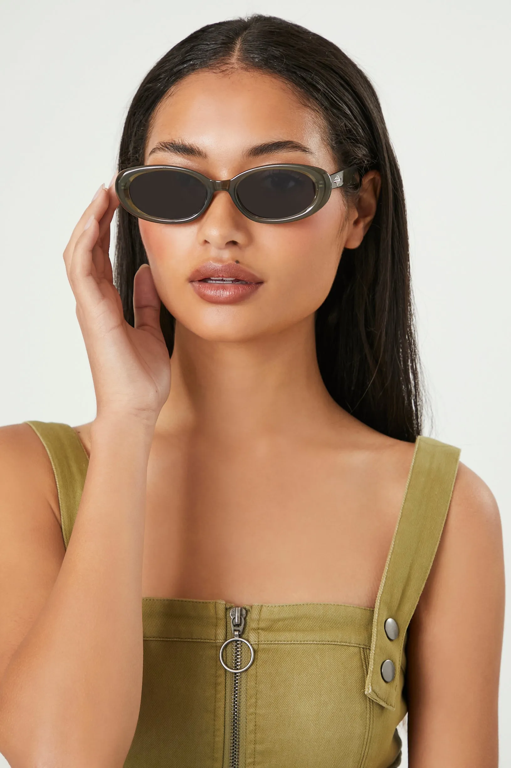 Oval Frame Sunglasses sold by Urban Planet product image thumbnail 3