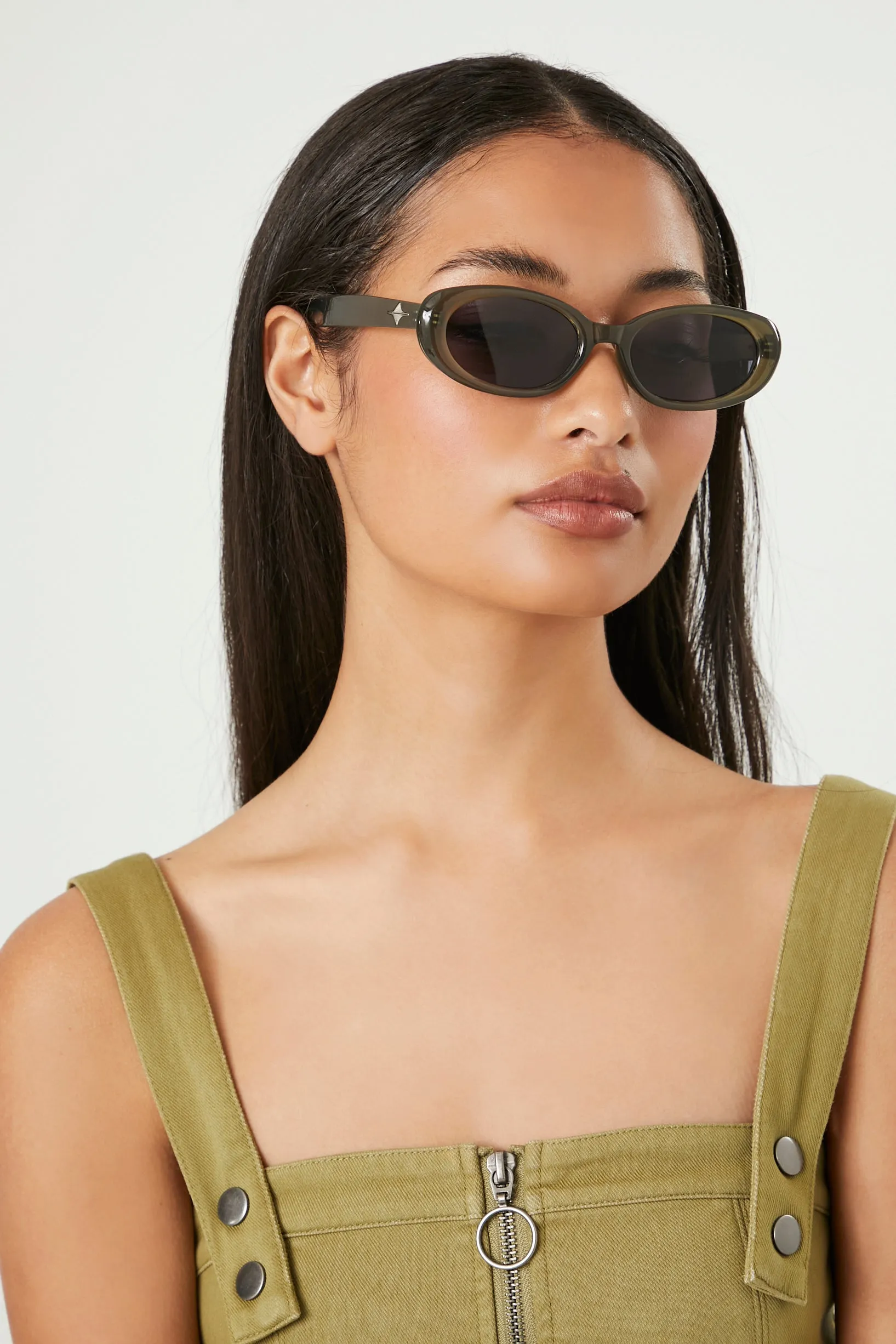 Oval Frame Sunglasses sold by Urban Planet product image thumbnail 2