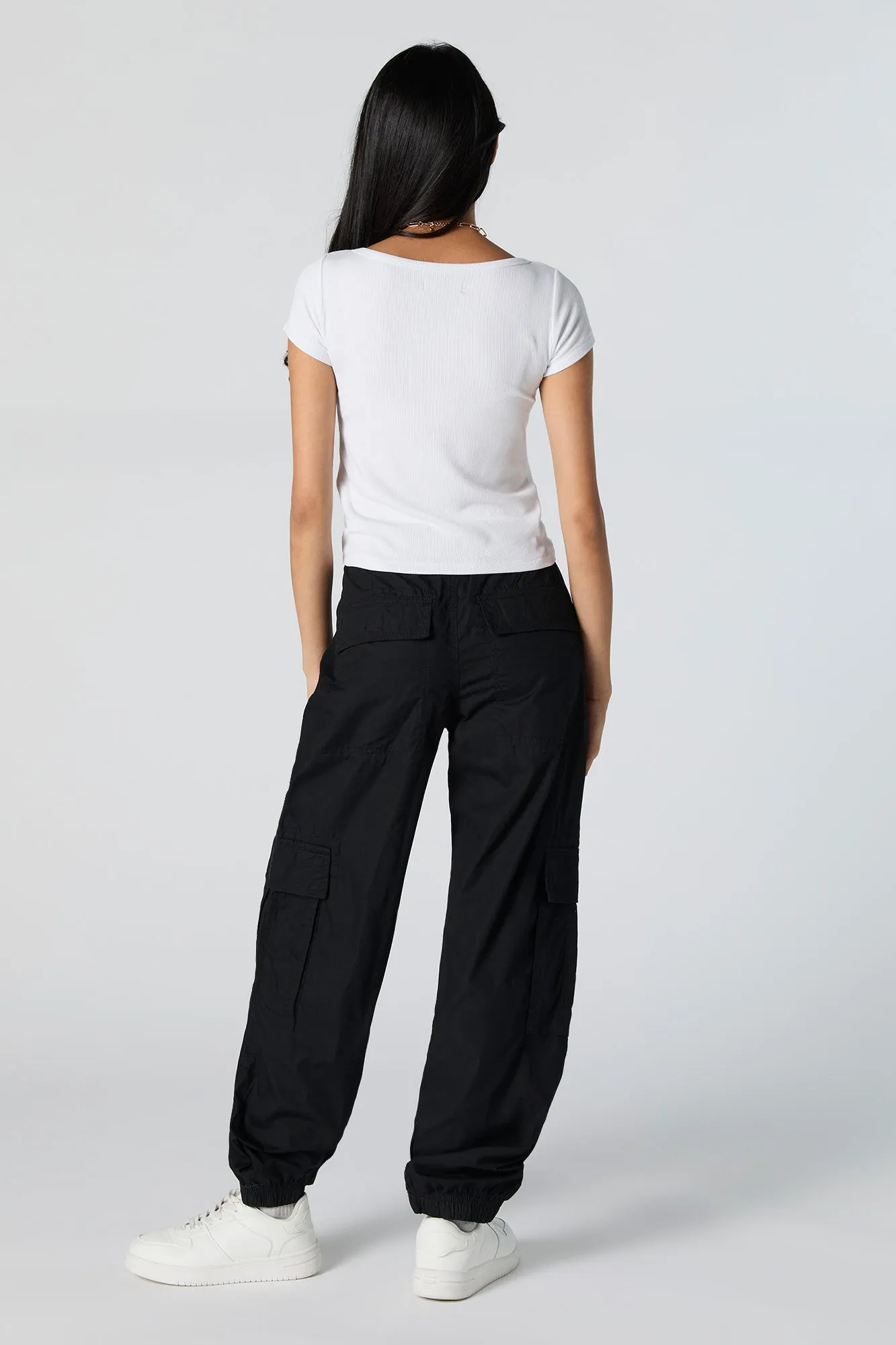 Jogger cargo à taille coulissante sold by Urban Planet product image thumbnail 3