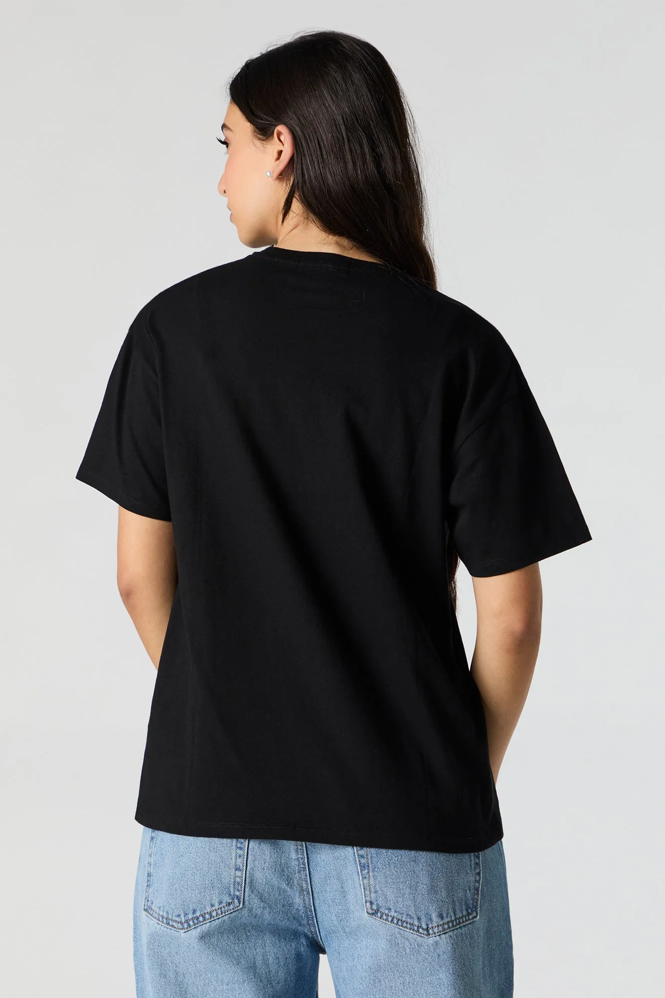 Malibu Graphic Boyfriend T-Shirt sold by Urban Planet product image thumbnail 4