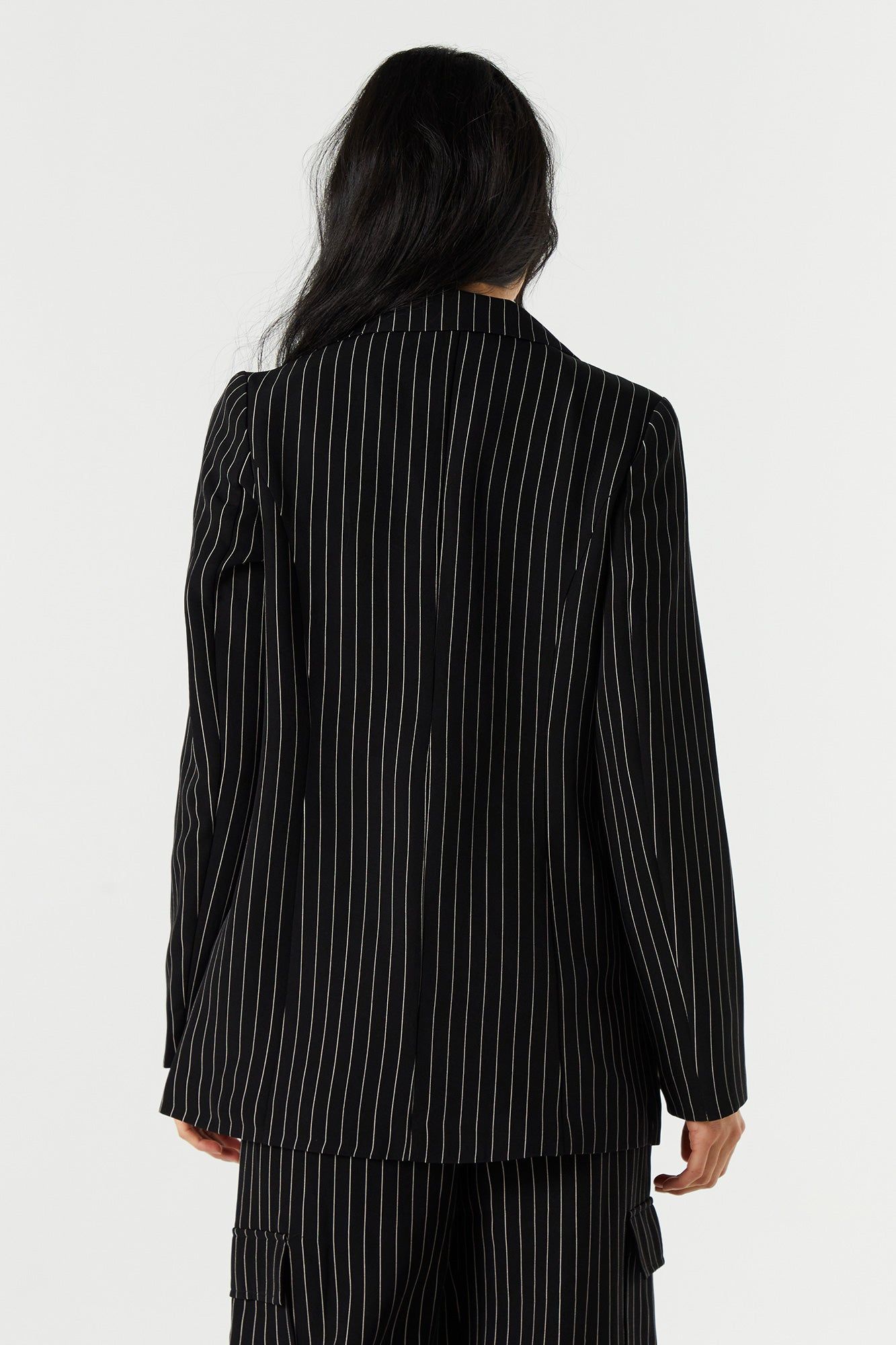 Blazer habillé rayé sold by Urban Planet product image thumbnail 2