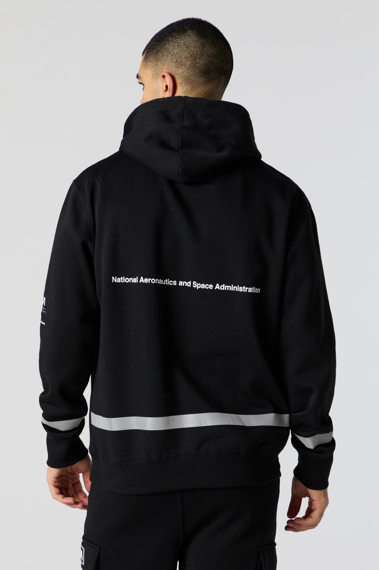 NASA Graphic Fleece Hoodie sold by Urban Planet product image thumbnail 3