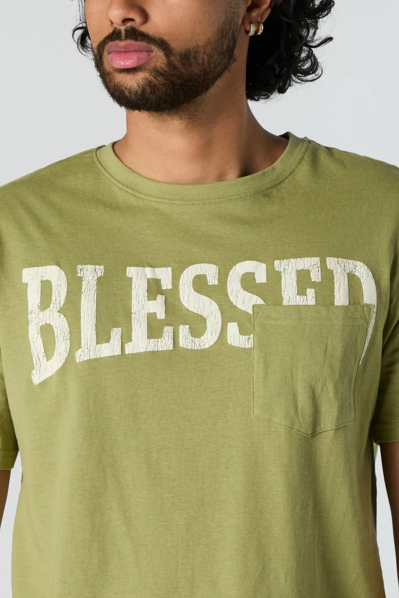 Blessed Graphic T-Shirt sold by Urban Planet product image thumbnail 2