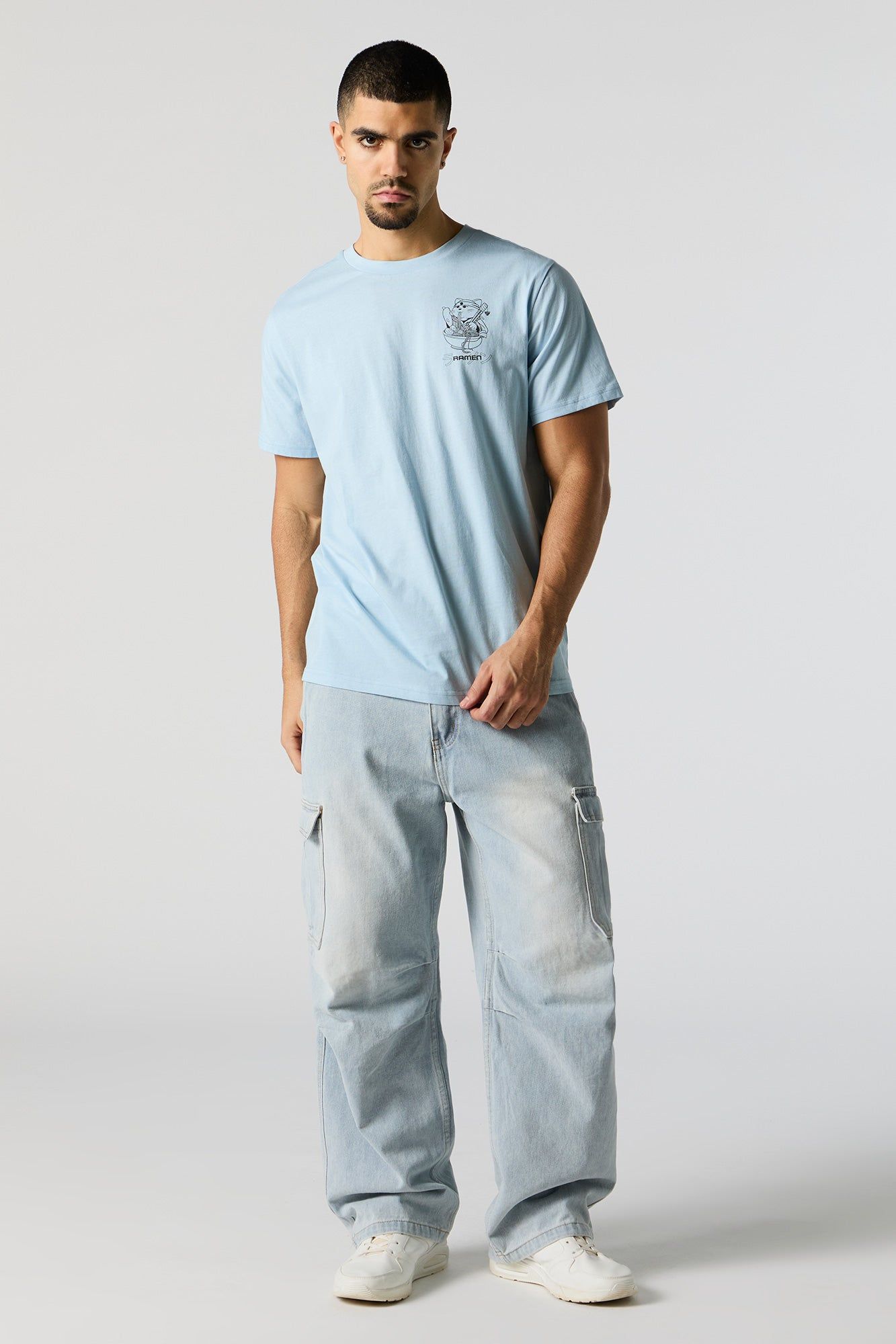 Ramen Graphic T-Shirt sold by Urban Planet product image thumbnail 4