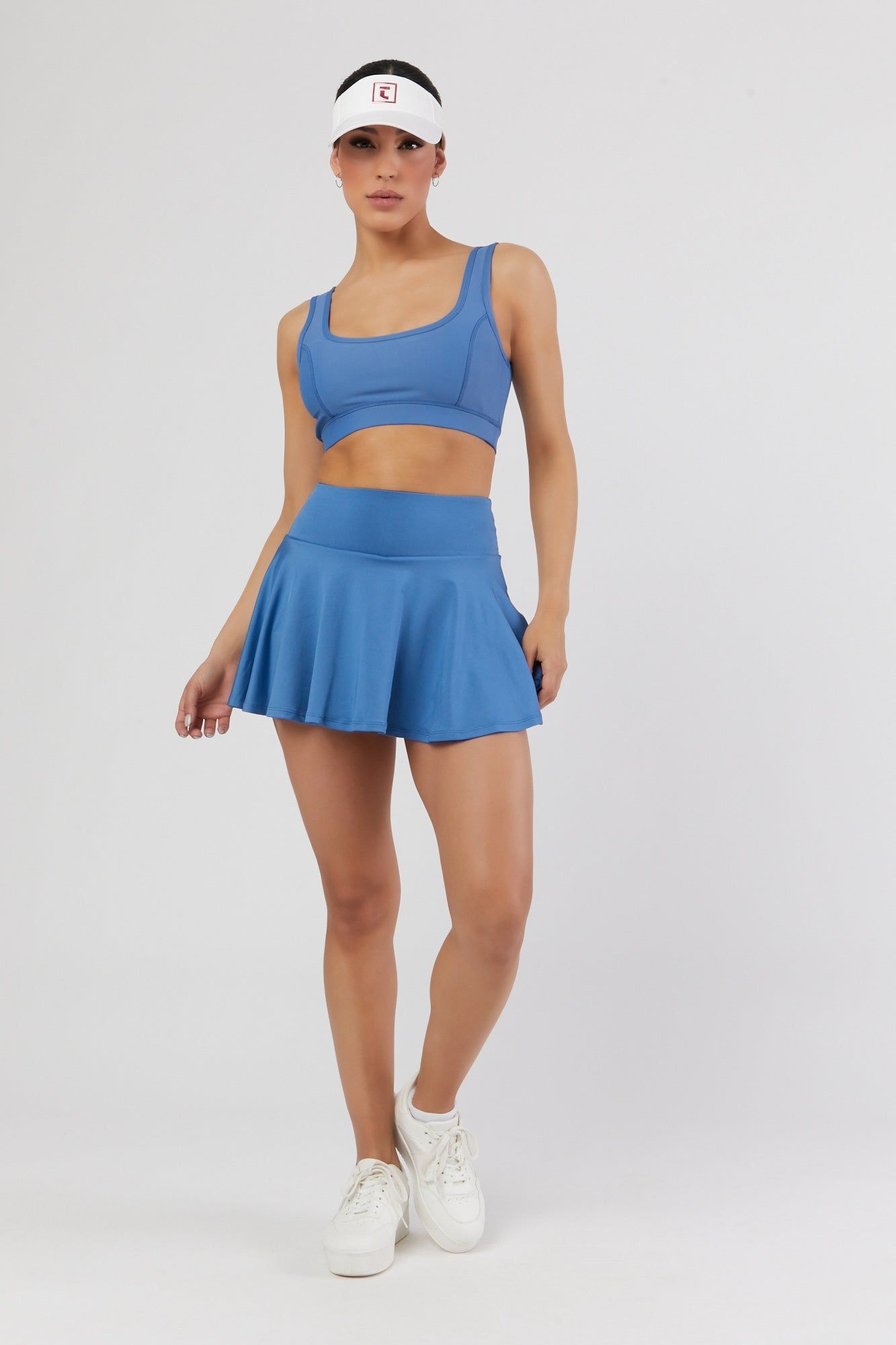 Coloured Pleated Pocket Tennis Skirt sold by Urban Planet product image thumbnail 7