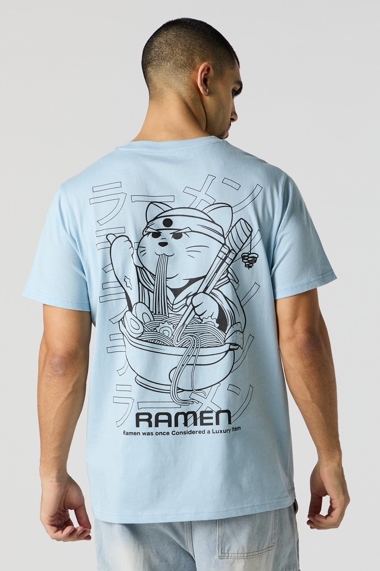 Ramen Graphic T-Shirt sold by Urban Planet product image thumbnail 3