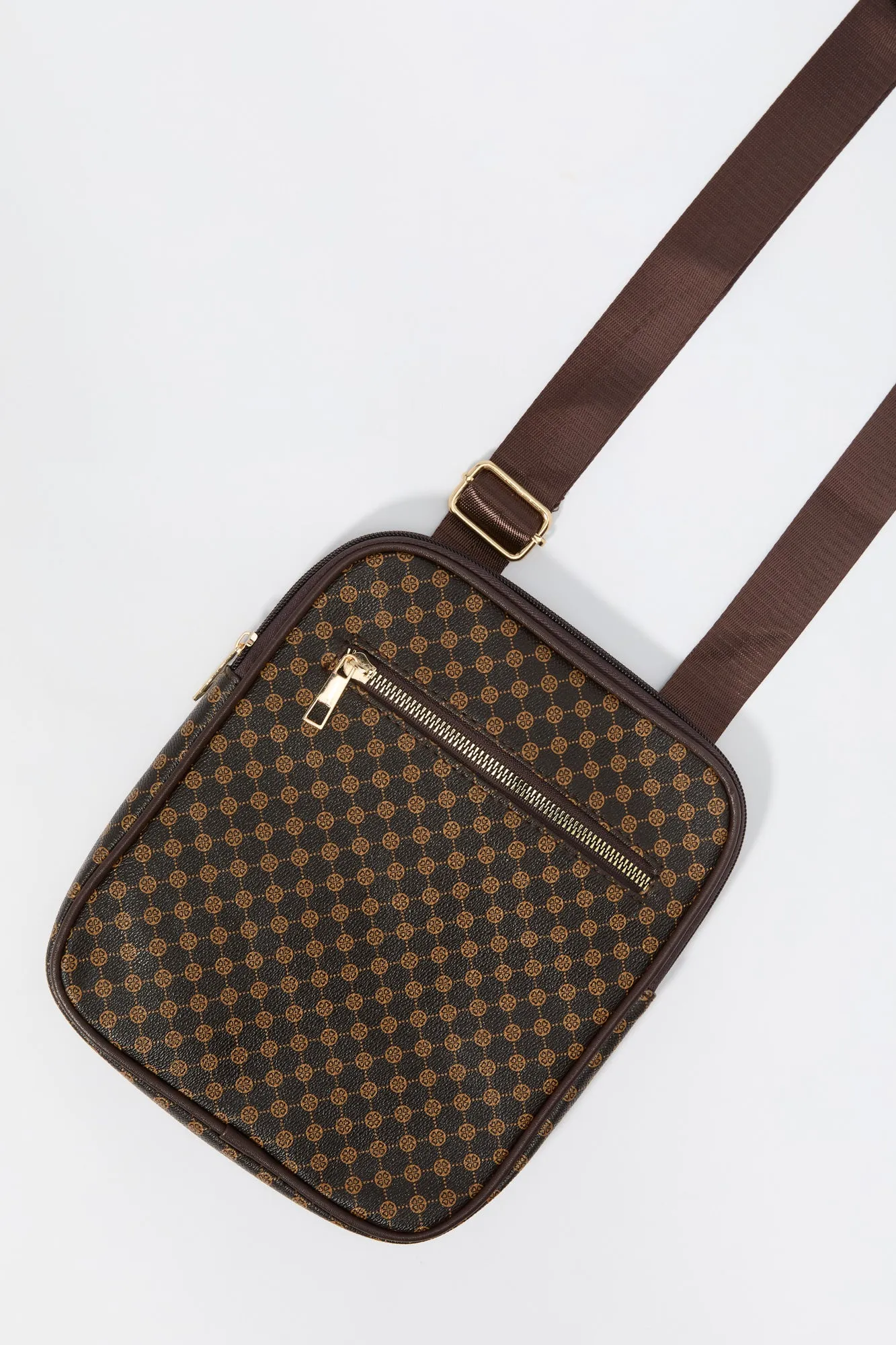 Status Print Crossbody Bag sold by Urban Planet product image thumbnail 4