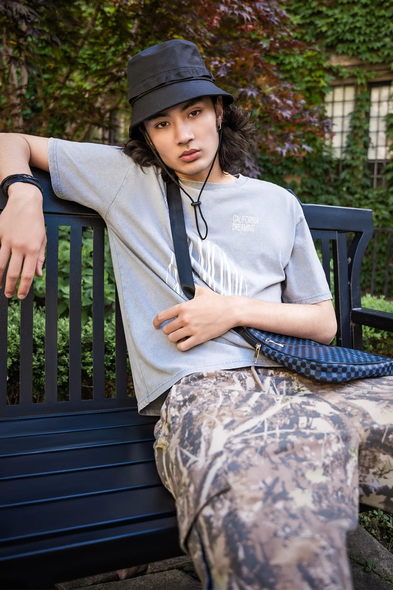 Status Print Crossbody Bag sold by Urban Planet