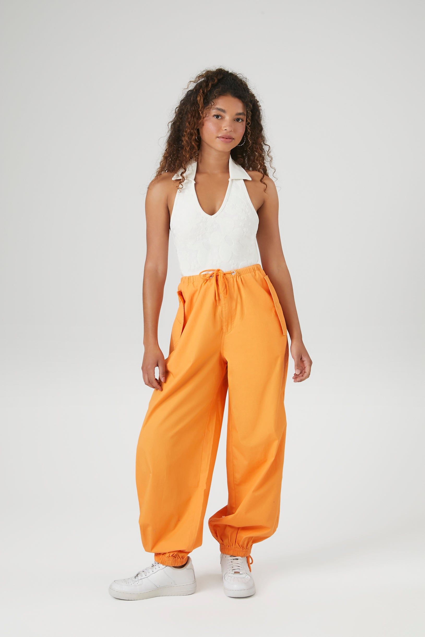 Drawstring Wide Leg Jogger sold by Urban Planet