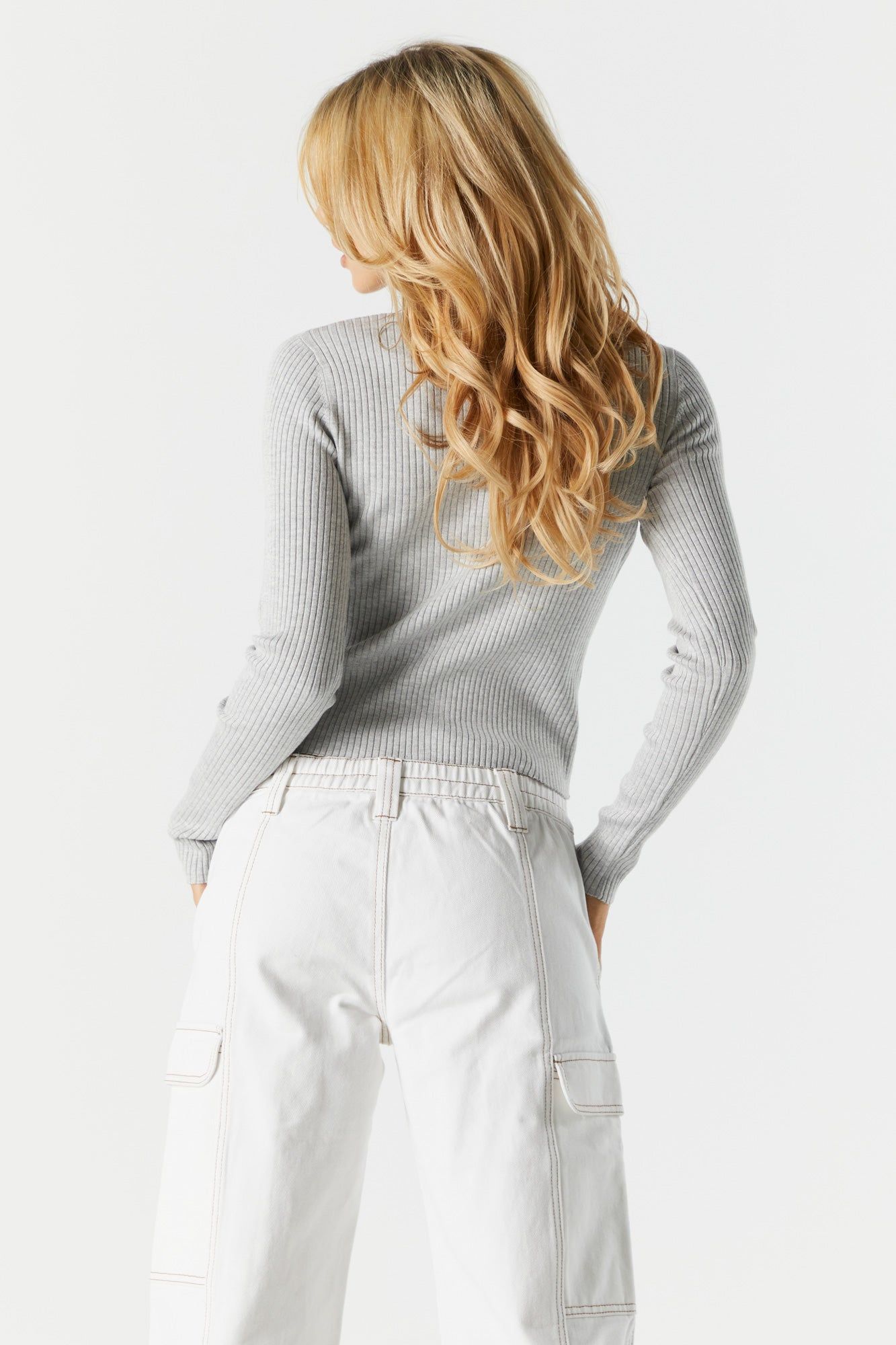 Cardigan boutonné en tricot sold by Urban Planet product image thumbnail 8