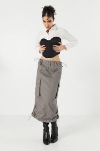 Parachute Cargo Midi Skirt sold by Urban Planet