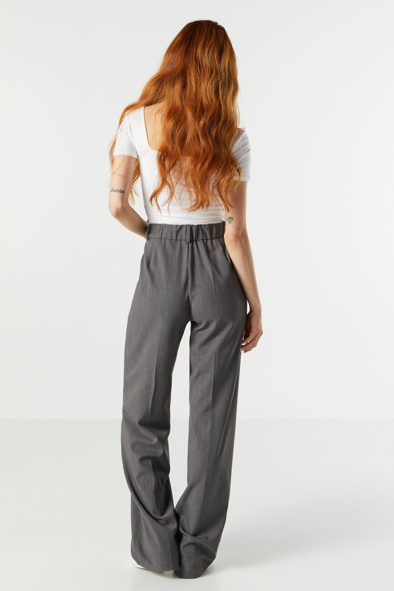 Solid Wide Leg Dress Pant sold by Urban Planet product image thumbnail 3