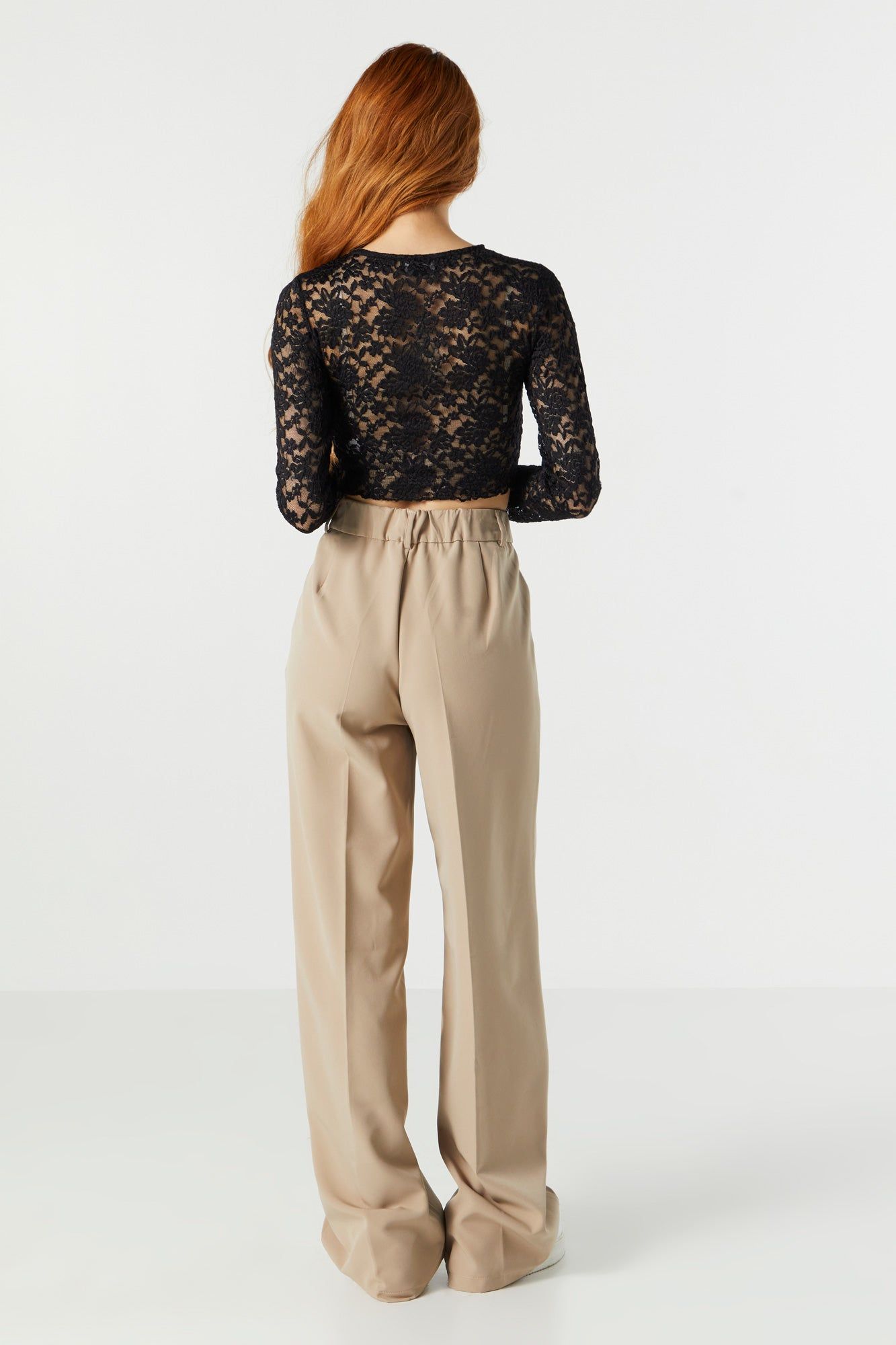 Solid Wide Leg Dress Pant sold by Urban Planet product image thumbnail 6