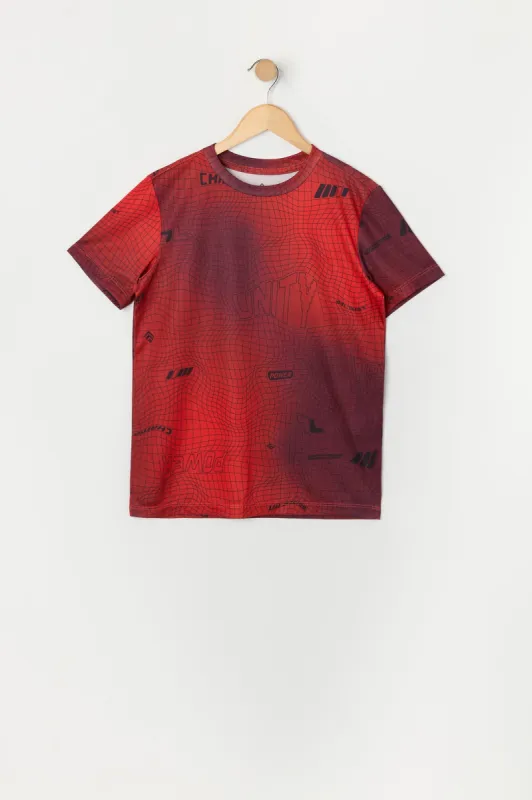 T-shirt Active à imprimé Power pour garçon sold by Urban Planet
