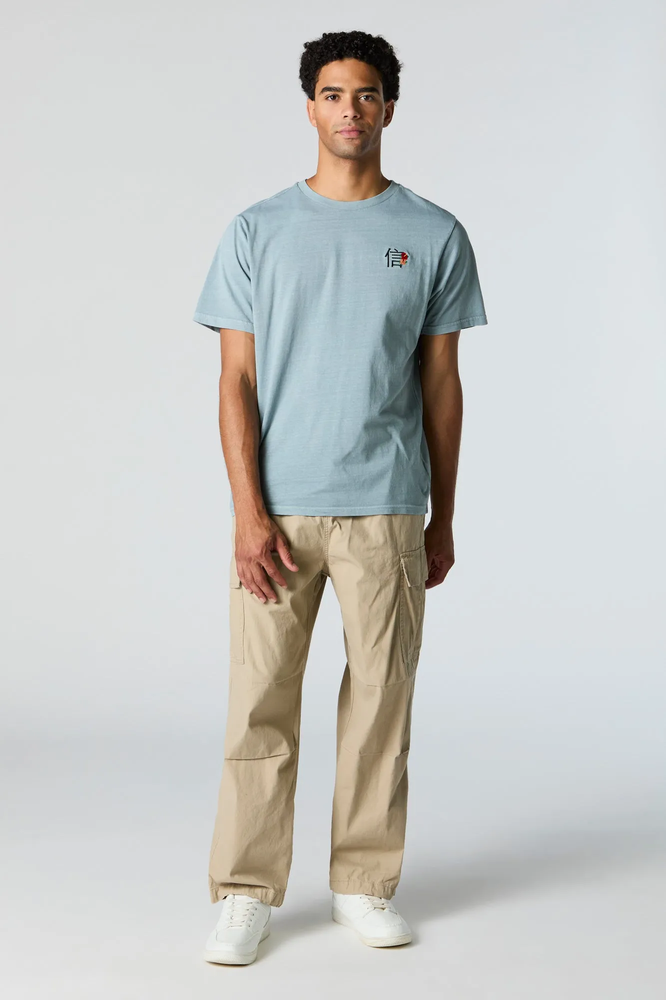 T-shirt avec motif brodé sold by Urban Planet product image thumbnail 2