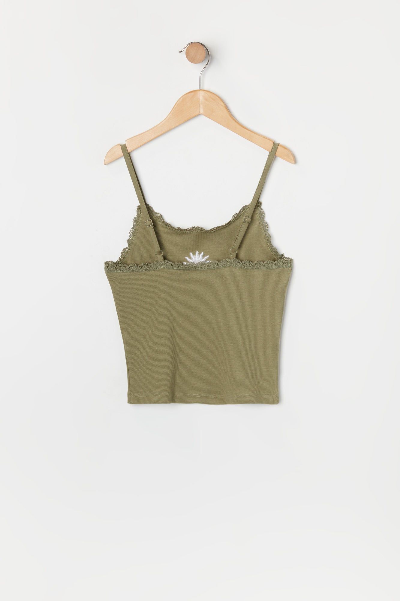 Girls Lace Trim Sun Embroidered Cami sold by Urban Planet product image thumbnail 2