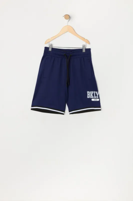 Boys Brooklyn Mesh Basketball Short sold by Urban Planet