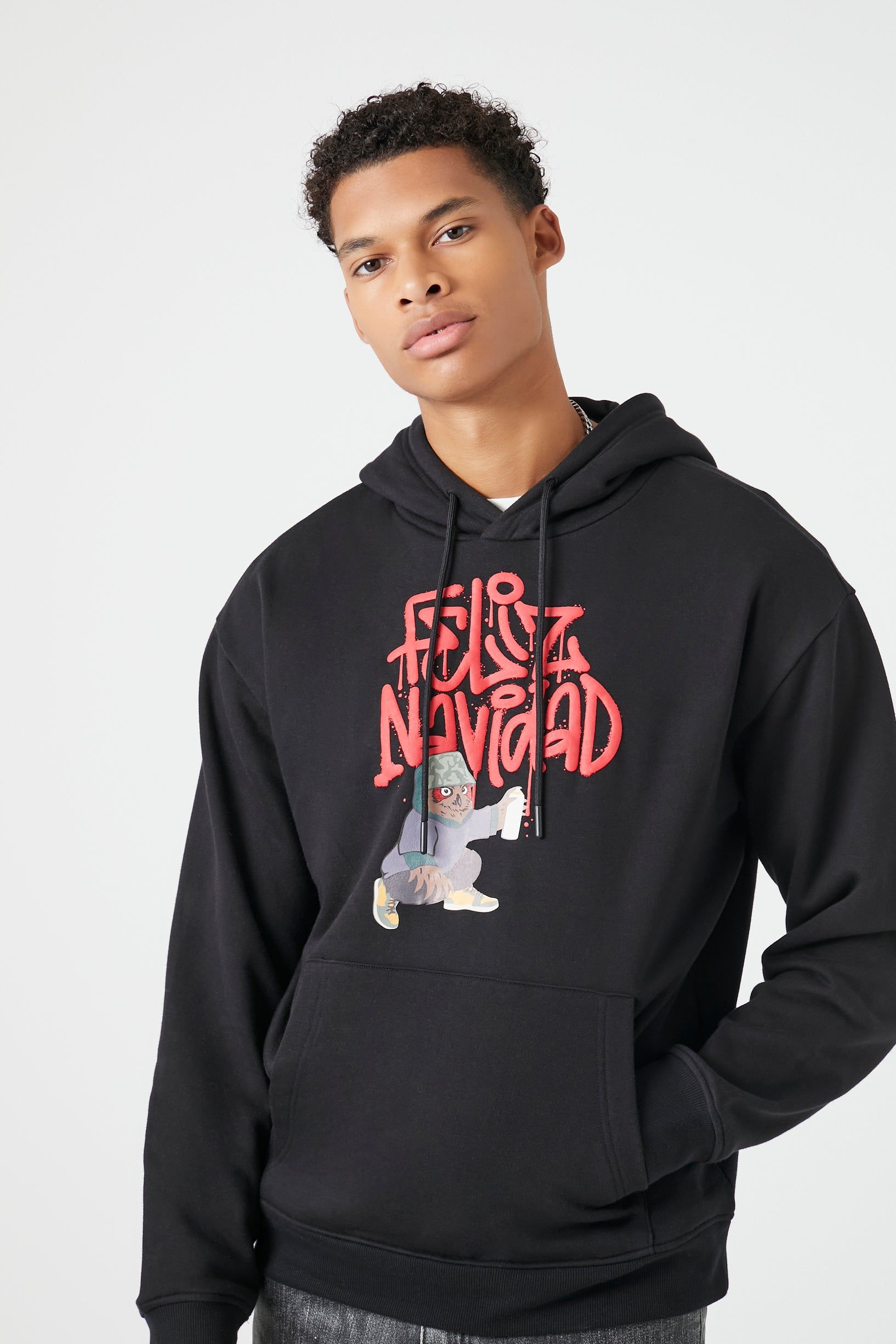 Feliz Navidad Graphic Hoodie sold by Urban Planet