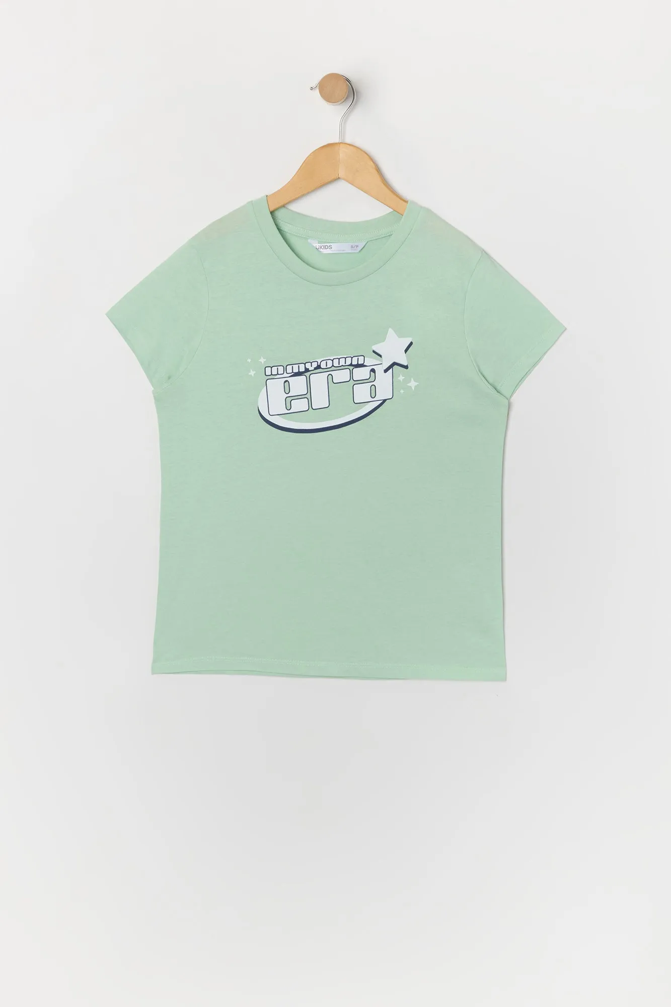 T-shirt à imprimé In My Own Era pour fille sold by Urban Planet