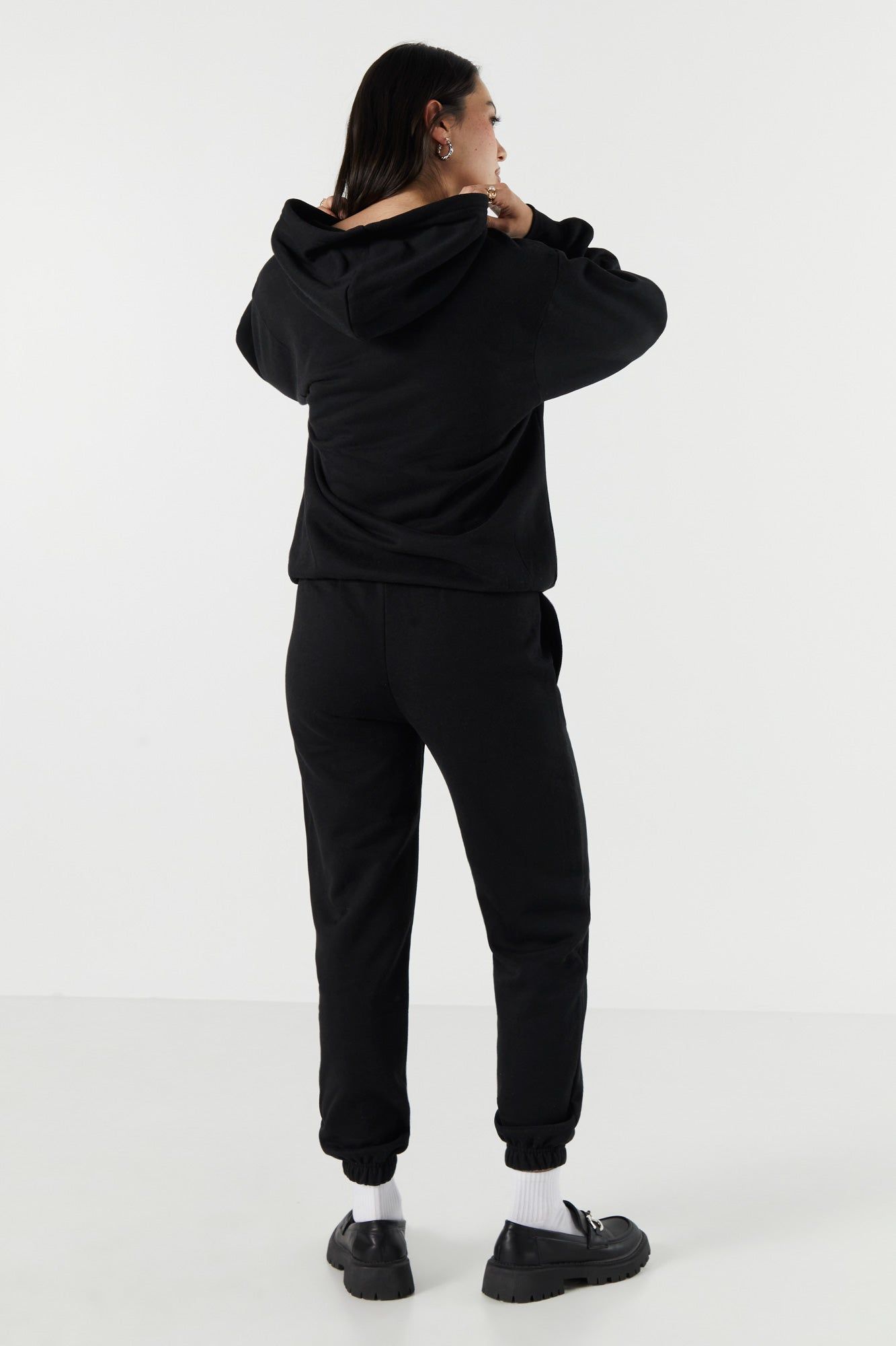 Pantalon de jogging en molleton à taille coulissante sold by Urban Planet product image thumbnail 6