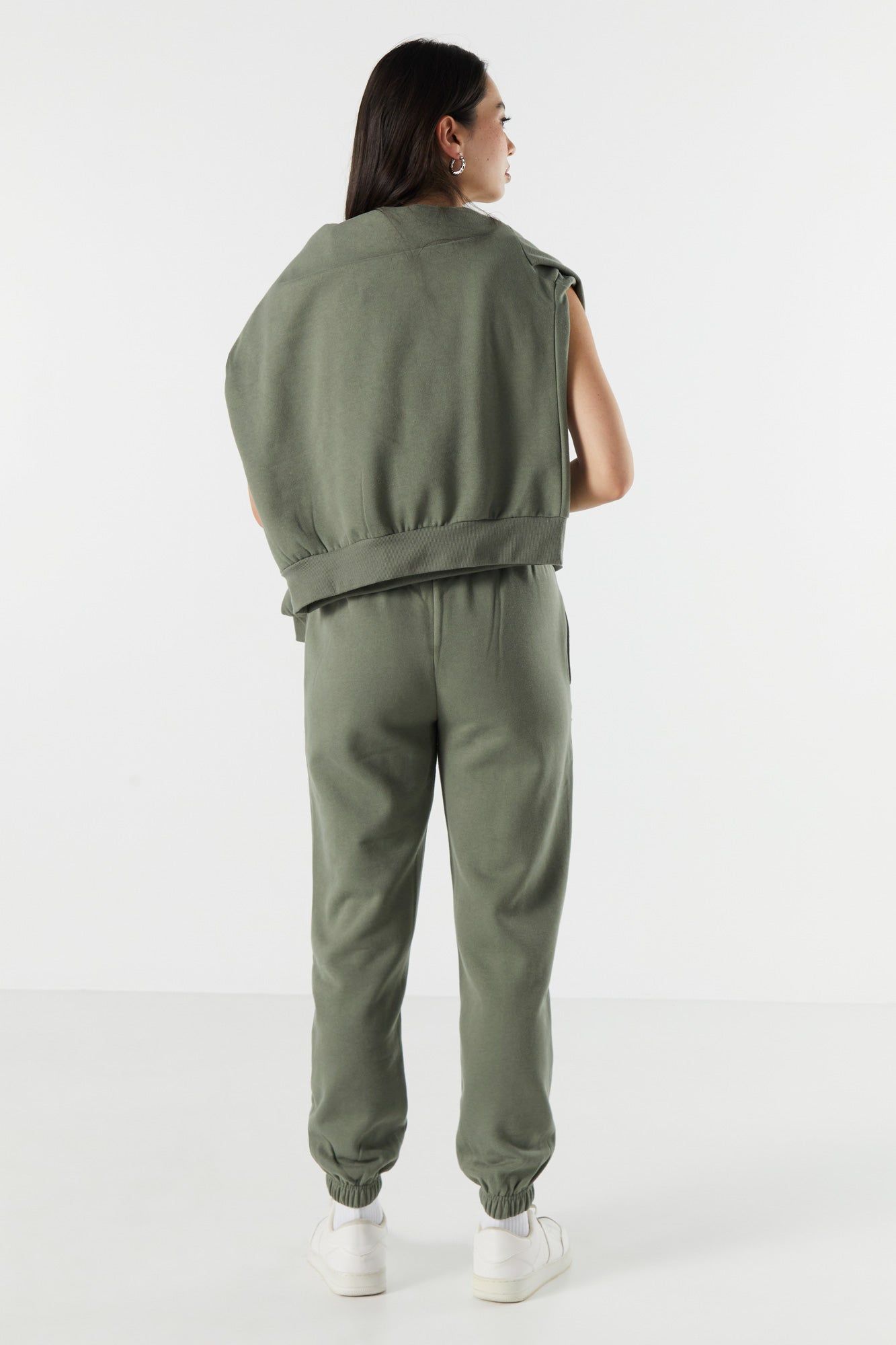 Pantalon de jogging en molleton à taille coulissante sold by Urban Planet product image thumbnail 20