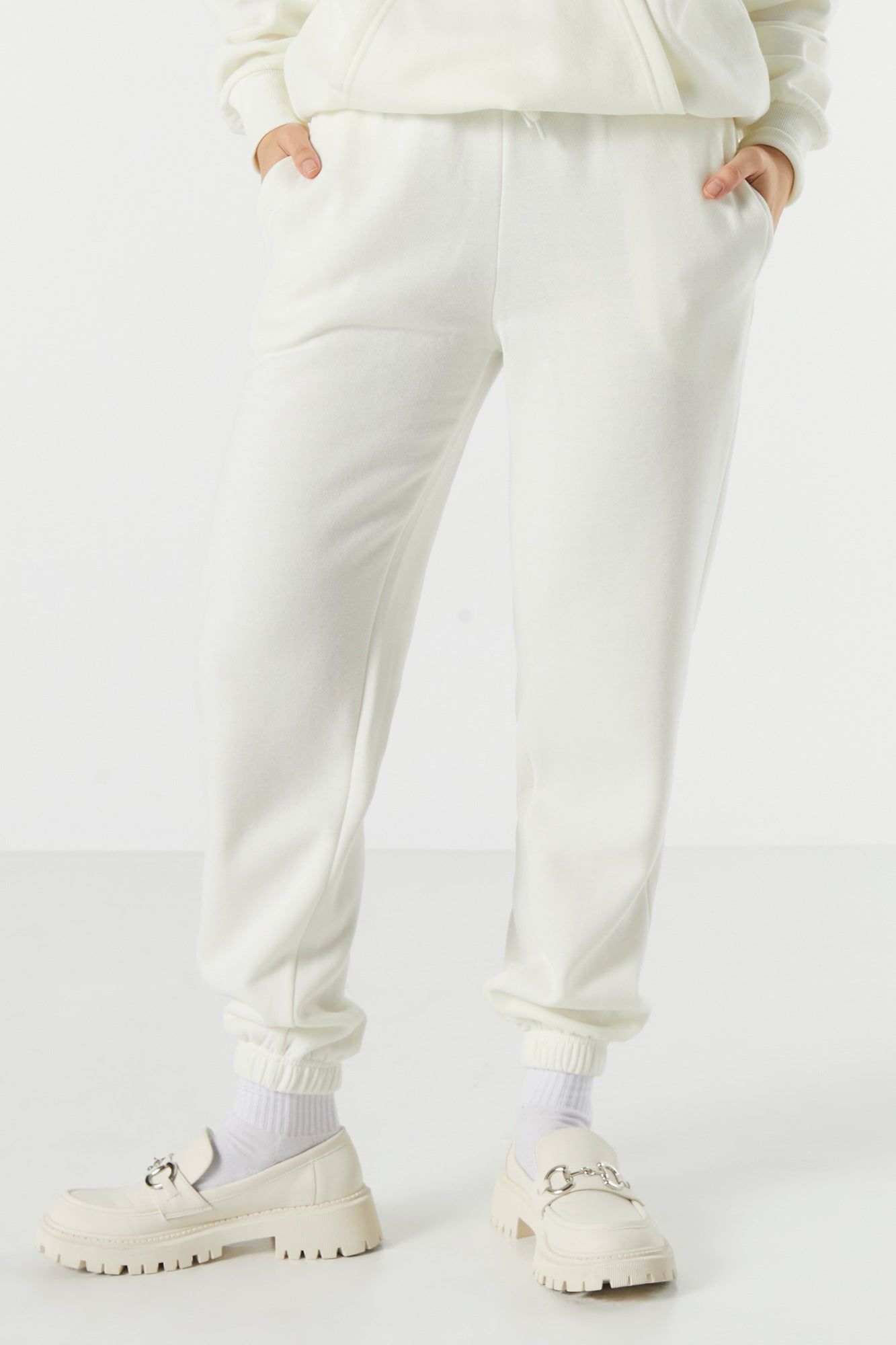 Pantalon de jogging en molleton à taille coulissante sold by Urban Planet product image thumbnail 8