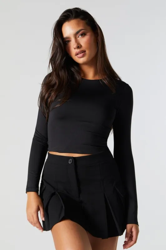 Contour Crewneck Long Sleeve Top sold by Urban Planet