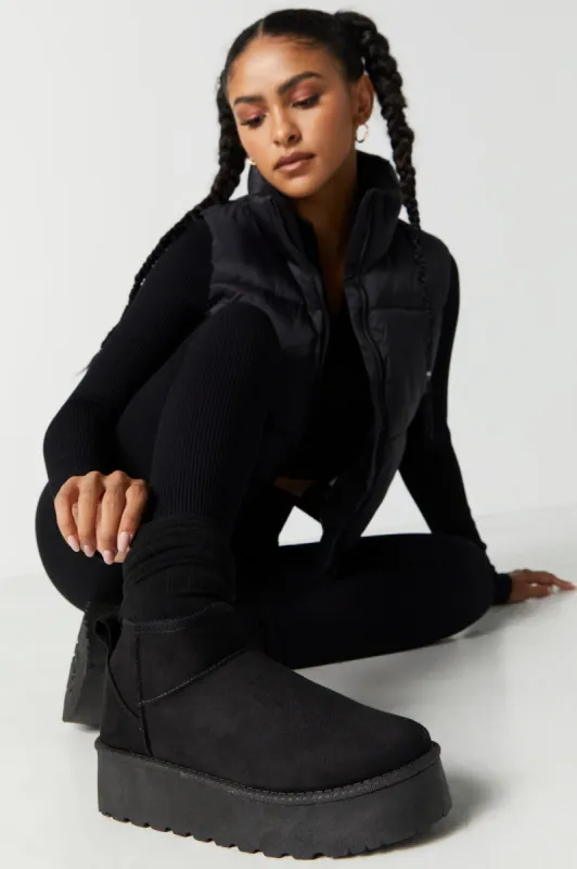 Mini Platform Ankle Boot sold by Urban Planet