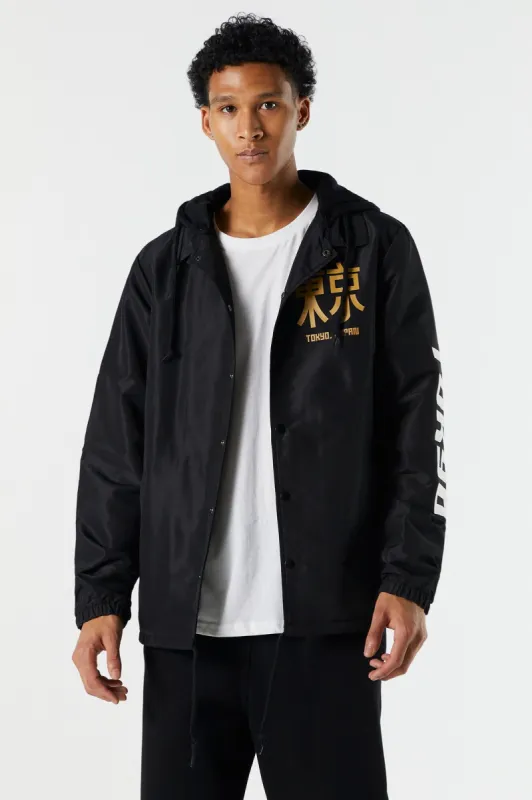 Tokyo Graphic Coach Jacket sold by Urban Planet
