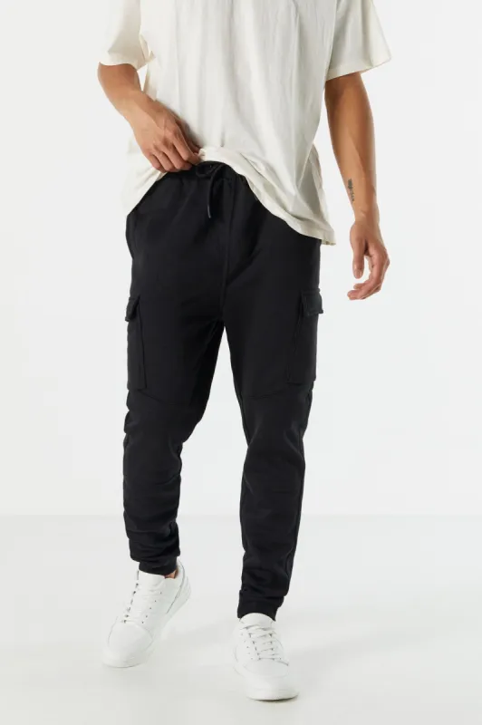 Fleece Cargo Jogger sold by Urban Planet