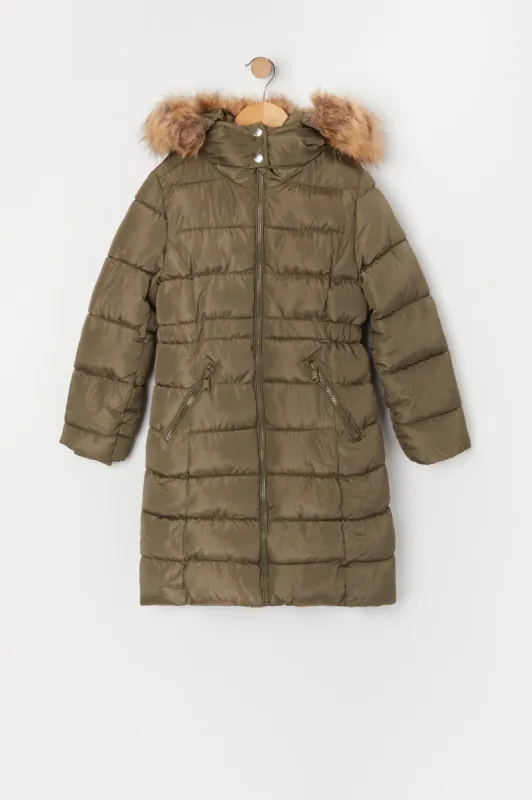 Blouson bouffant Storm Mountain matelassé pour fille sold by Urban Planet