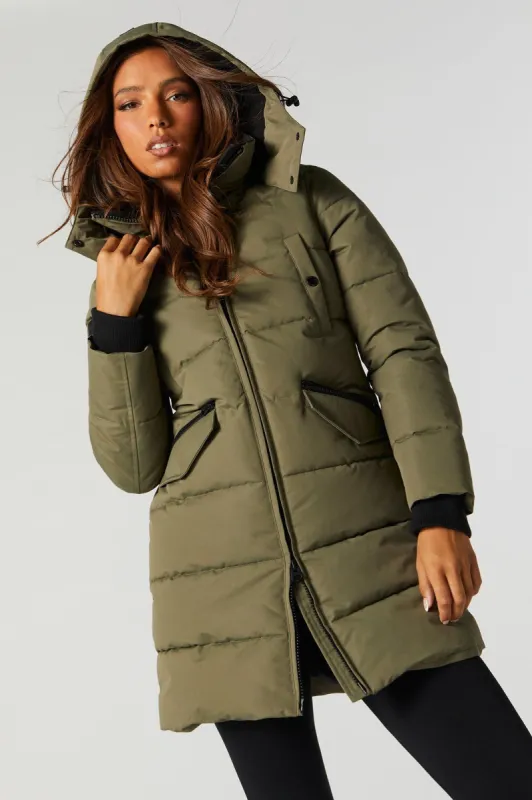 Storm Mountain Quilted Parka sold by Urban Planet