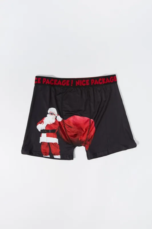 Boxeur à imprimé de Noël Nice Package sold by Urban Planet