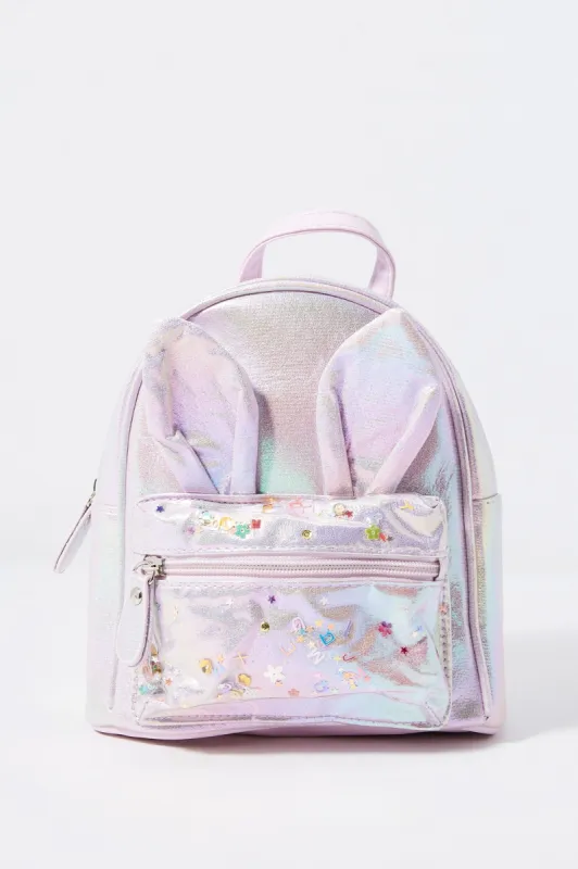 Girls Bunny Critter Mini Backpack sold by Urban Planet