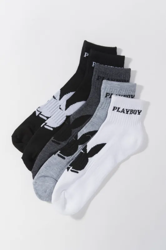 Playboy Ankle Socks (5 Pack) made by Urban Planet