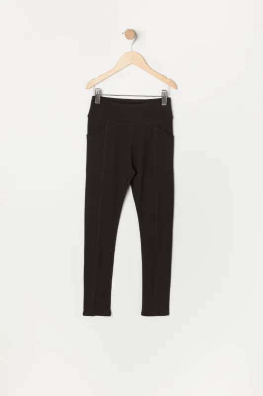 Girls Fleece Pocket Legging sold by Urban Planet