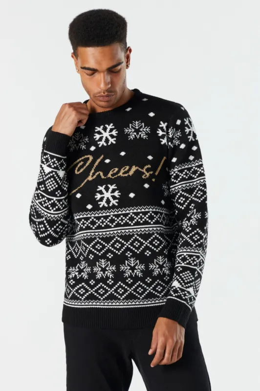 Cheers Xmas Sweater made by Urban Planet
