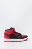 Espadrilles montantes rouge avec blocs de couleurs pour garçon sold by Urban Planet
