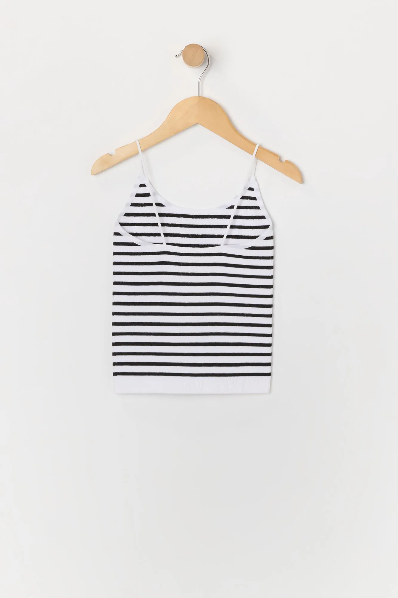 Girls Striped Seamless Ribbed Cami sold by Urban Planet product image thumbnail 2