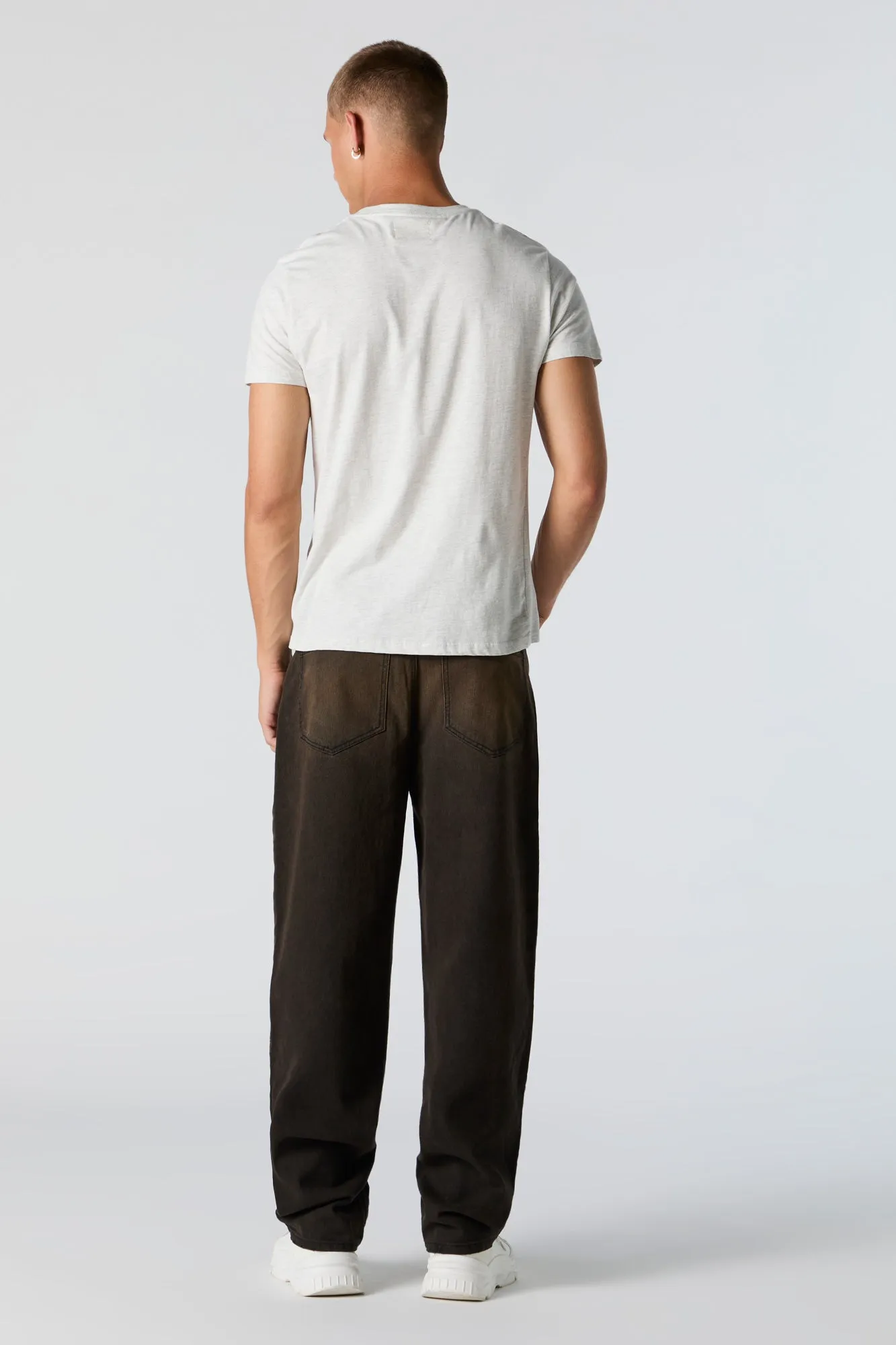 Black Vintage Wash Baggy Jean sold by Urban Planet product image thumbnail 3