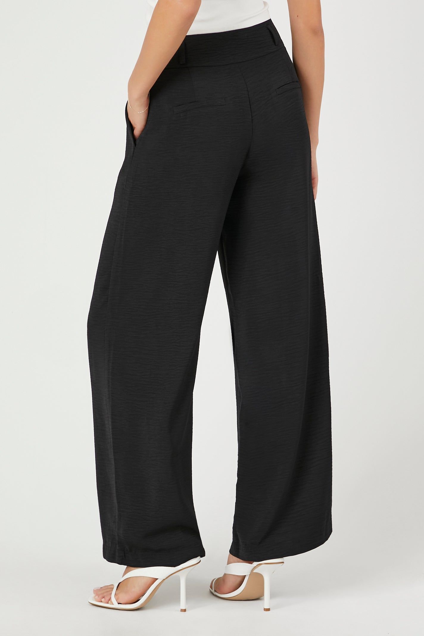 Mid Rise Wide Leg Trouser sold by Urban Planet product image thumbnail 4