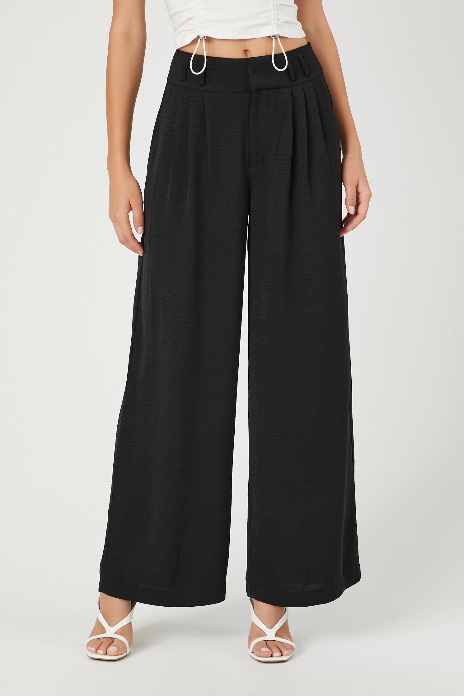 Mid Rise Wide Leg Trouser sold by Urban Planet product image thumbnail 2