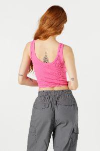 Débardeur côtelé sans couture à encolure en V sold by Urban Planet