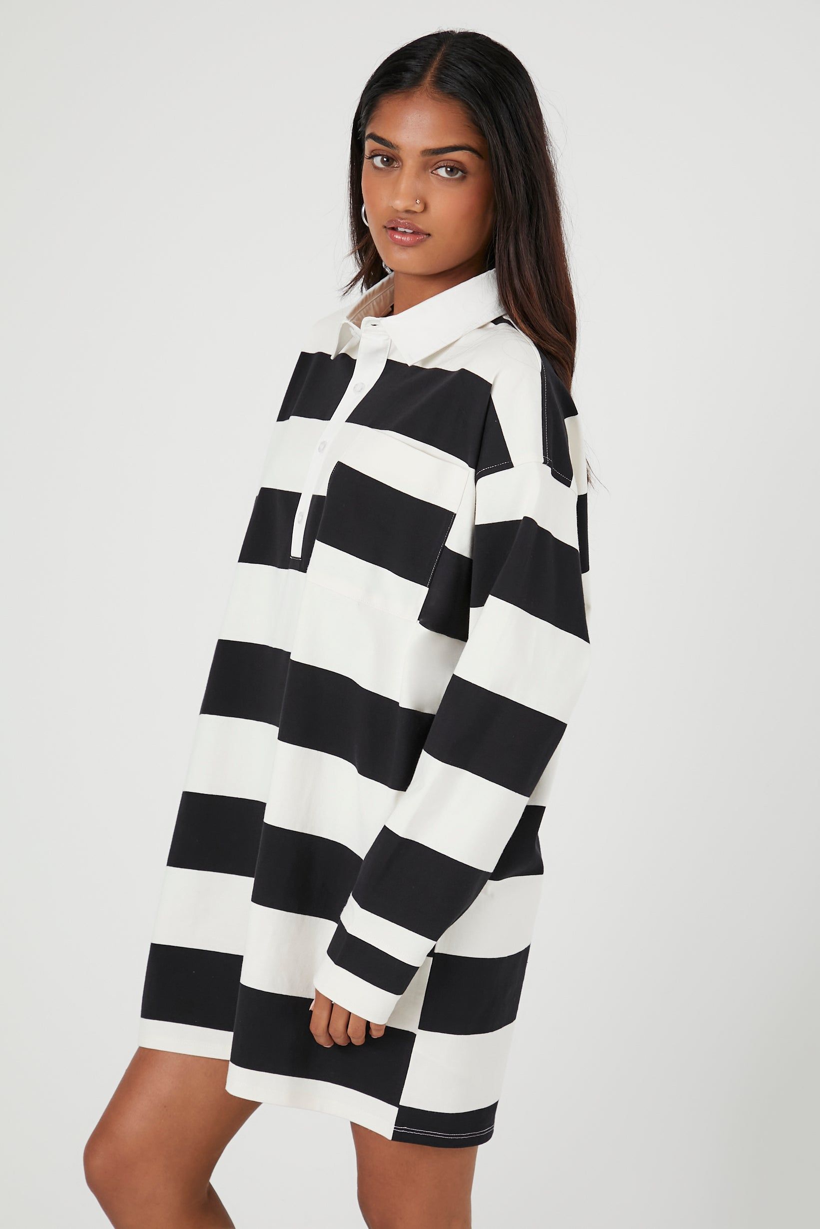 Robe polo rayée sold by Urban Planet product image thumbnail 2