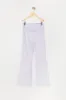 Pantalon à jambe évasée en velours à imprimé Ange avec pierres du Rhin pour fille sold by Urban Planet