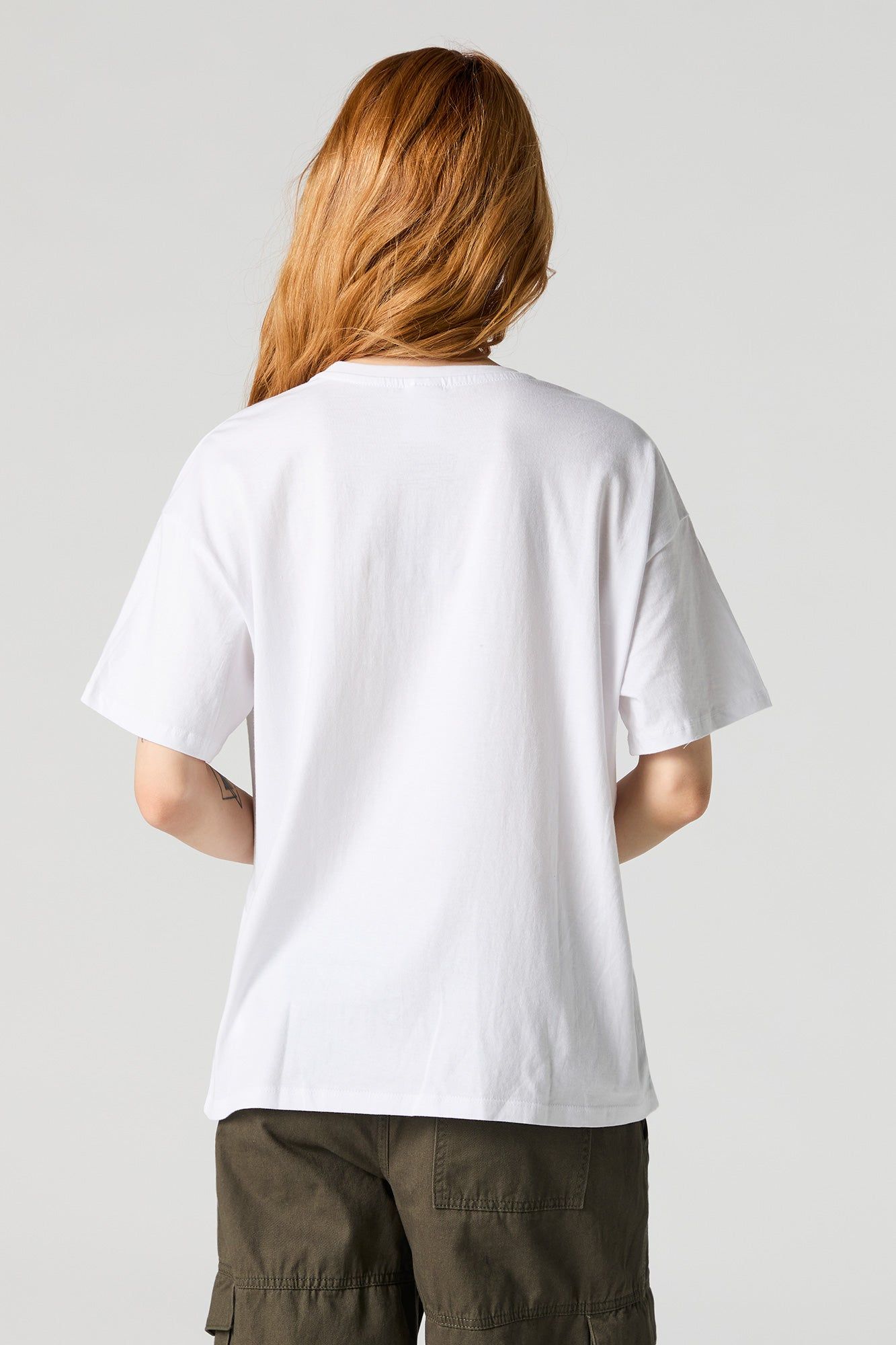 SpongeBob Cowboy Graphic Boyfriend T-Shirt sold by Urban Planet product image thumbnail 4