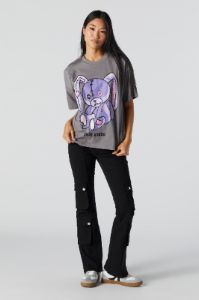 Felt Cute Graphic T-Shirt sold by Urban Planet